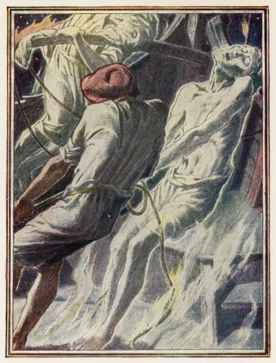 Illustration für Coleridges Der alte Seemann von Paul Vincent Woodroffe