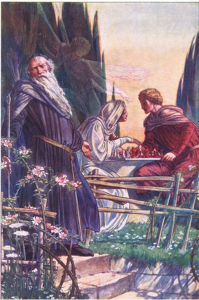 Süßer Herr, du täuschst mich, Illustration aus Der Sturm, 1908 von Paul Vincent Woodroffe
