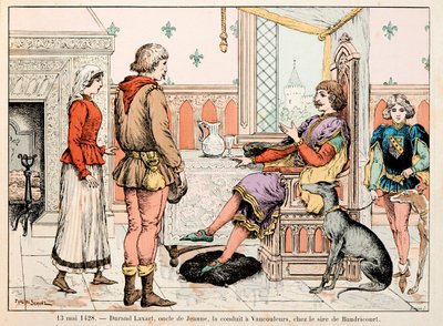 Illustration aus dem Buch „Jeanne d