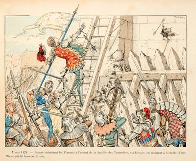 Illustration aus dem Buch „Jeanne d