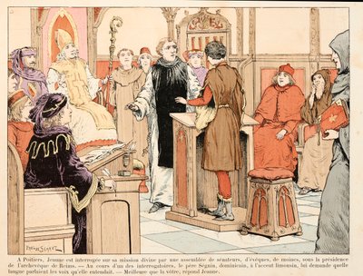 Illustration aus dem Buch „Jeanne d
