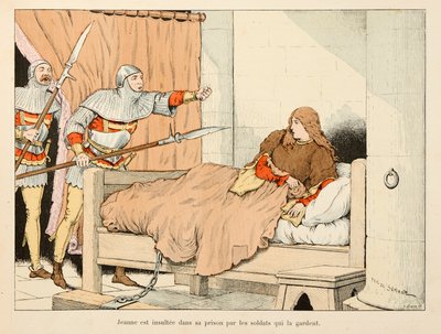 Illustration aus dem Buch „Jeanne d