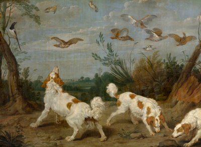 Rebhuhnjagd von Paul De Vos