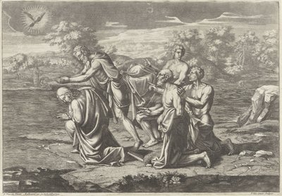 Taufe Christi im Jordan von Paul van Somer (II)