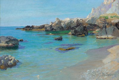 An der Capri-Küste von Paul von Spaun