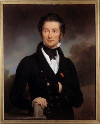 Porträt des Schriftstellers Charles Nodier (1780-1844) von Paulin Jean Baptiste Guerin