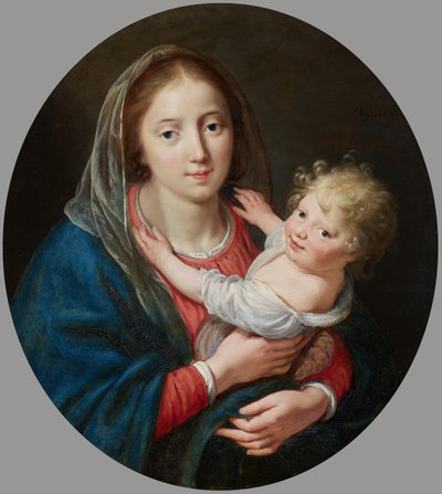 Maria mit Kind von Paulus Moreelse
