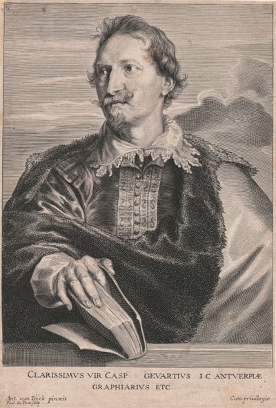 Casperius Gevartius von Paulus Pontius