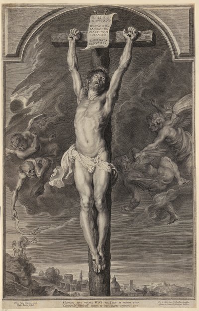 Christus am Kreuz von Paulus Pontius