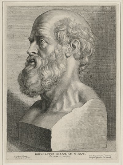 Hippokrates von Paulus Pontius
