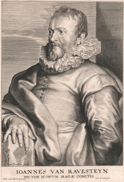 Joannes van Ravesteyn, Pictor Iconum Hagæ Comitis von Paulus Pontius