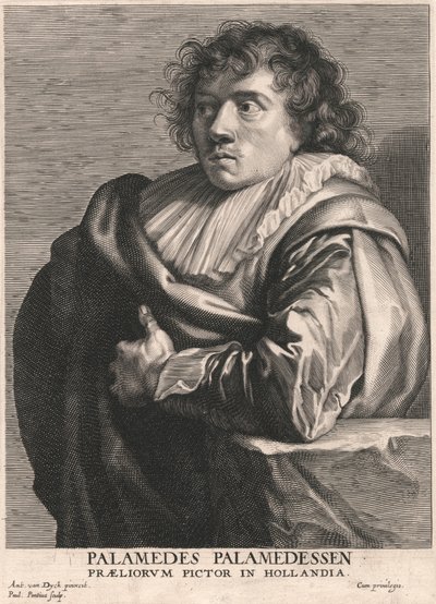 Palamedes Palamedessen, Schlachtenmaler in Holland von Paulus Pontius
