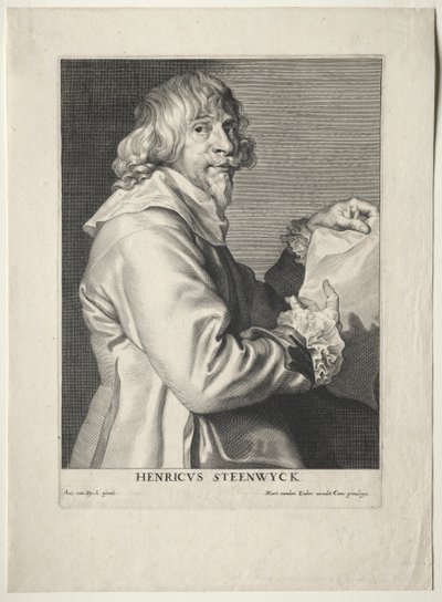 Porträt von Henri van Steenwyck von Paulus Pontius