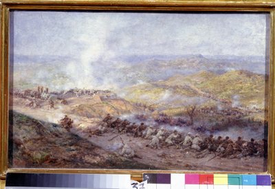 Szene aus dem Russisch-Türkischen Krieg (1876-1878) von Pavel Osipovich Kovalevsky