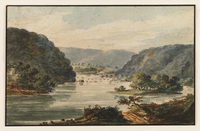 Ein Blick auf den Potomac bei Harpers Ferry von Pavel Petrovich Svinin