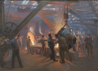 Burmeister und Wain Eisengießerei von Peder Severin Krøyer