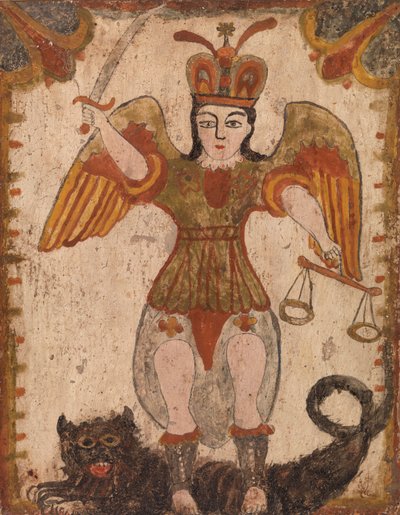 Erzengel Michael von Pedro Antonio Frésquis