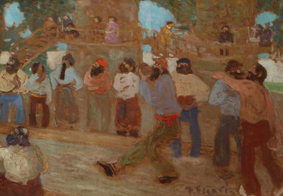 Boccia-Platz von Pedro Figari