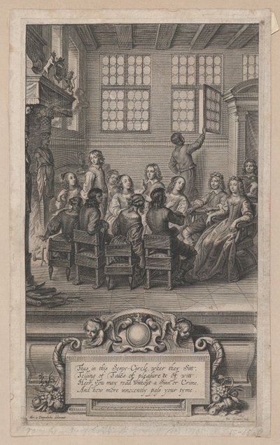 Die Familie von William Cavendish, Marquess of Newcastle-upon-Tyne, 1656 von Peeter Clouwet