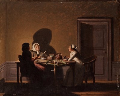 Lesen bei Kerzenlicht von Pehr Hilleström