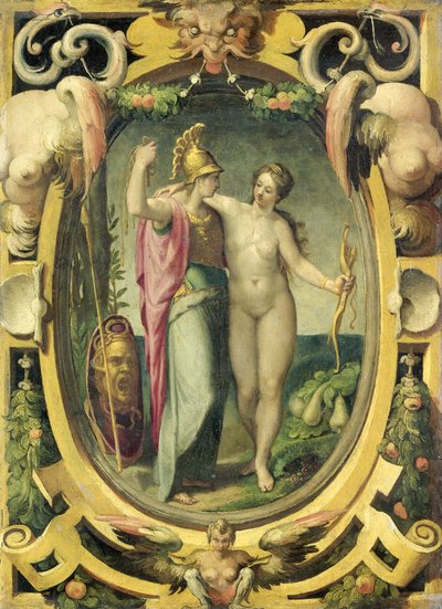Venus und Minerva, um 1590 von Pellegrino Tibaldi