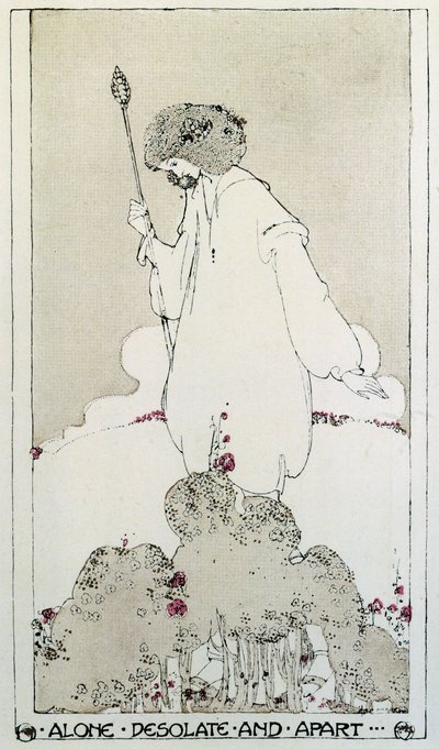 Illustration für das Gedicht Adonais, Elegie auf den Tod von John Keats von Percy Bysshe Shelley
