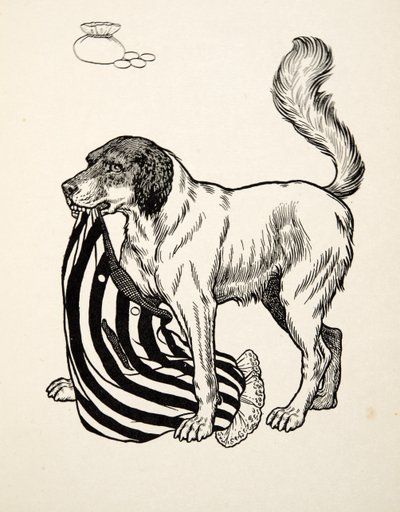 Ein guter Finder, aus Hundert Anekdoten von Tieren, veröffentlicht 1924 von Percy J. Billingshurst