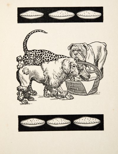 Von zwei Übeln das kleinere wählen, aus Hundert Anekdoten von Tieren, veröffentlicht 1924 von Percy J. Billingshurst