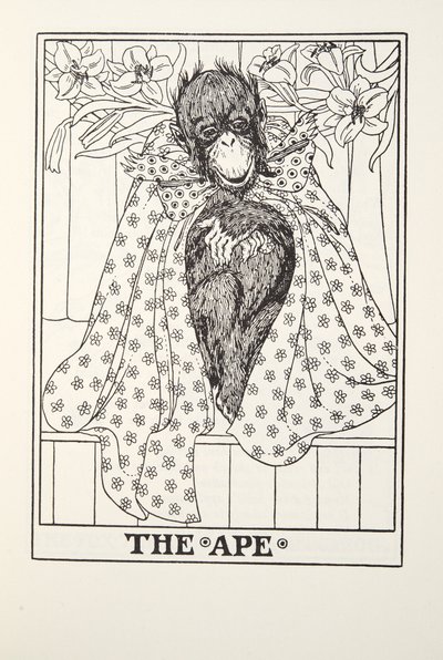 Der Affe, aus Fontaine Fabeln, veröffentlicht 1905 von Percy J. Billingshurst
