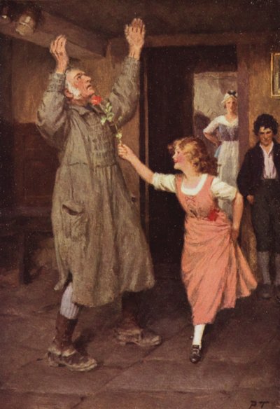 Illustration für Wuthering Heights von Emily Bronte von Percy Tarrant