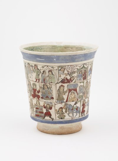 Becher mit Darstellung des 