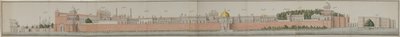 Panorama des Forts in Delhi von Persian School