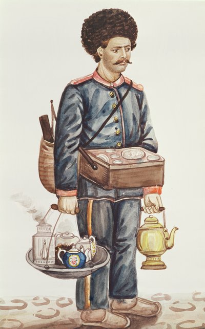 Der reisende Teehändler von Persian School
