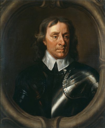 Oliver Cromwell, ca. 1653-55 von Peter (studio of) Lely