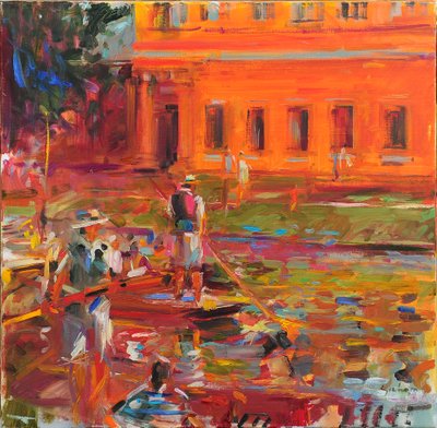 Chariots of Fire, Cambridge, 2021 von Peter Graham