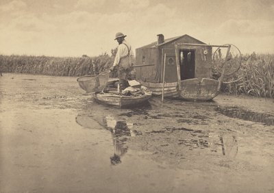 Das Zuhause eines Aalfängers von Peter Henry Emerson
