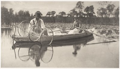 Das Aufstellen des Bownet von Peter Henry Emerson