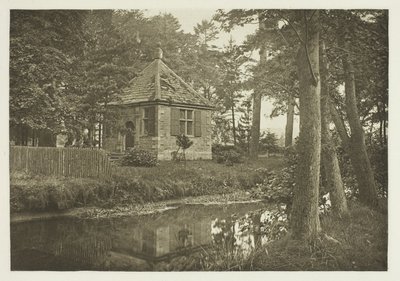 Walton und Cottons Fischerhaus, Beresford Dale von Peter Henry Emerson