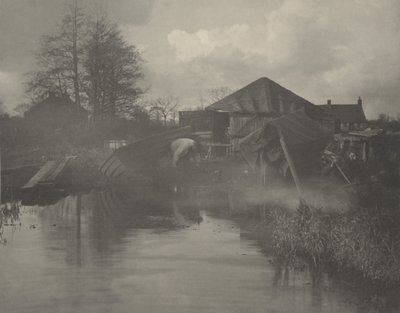 Ein Bootswerft in Norfolk von Peter Henry Emerson and T.F. Goodall