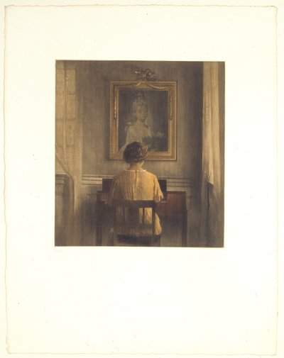 Am Spinett von Peter Vilhelm Ilsted