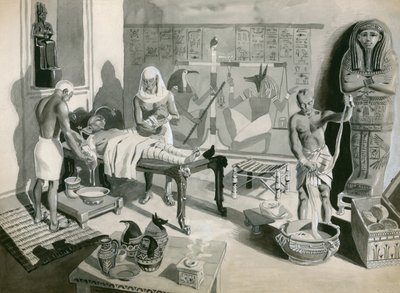 Einbalsamierung im alten Ägypten von Peter Jackson