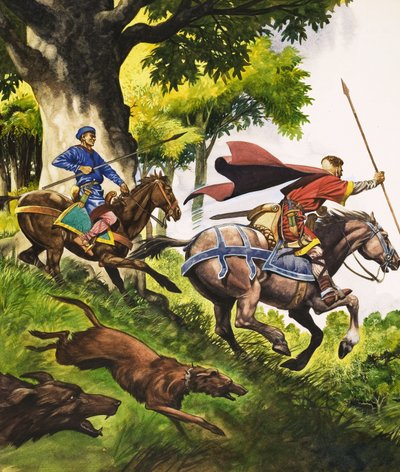 Jagd zur Zeit von Wilhelm dem Eroberer von Peter Jackson