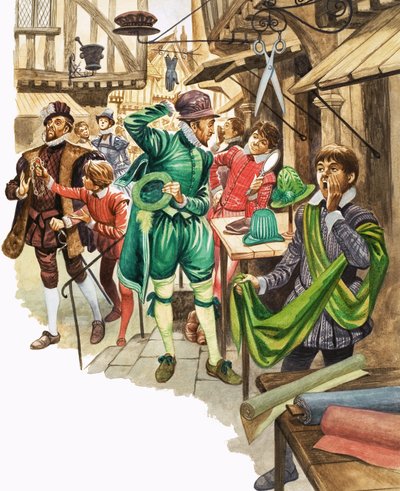 Es war einmal... Markt- und Straßenhändler im Tudor-Zeitalter von Peter Jackson