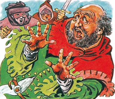 Prinz Hal und Poins erschrecken den dicken Falstaff von Peter Jackson