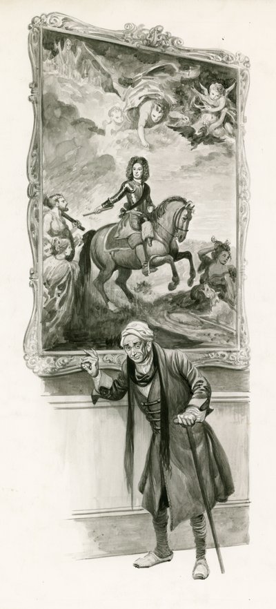Der Herzog von Marlborough als alter Mann von Peter Jackson