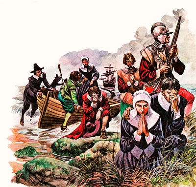 Die Pilgerväter landen in Amerika von Peter Jackson