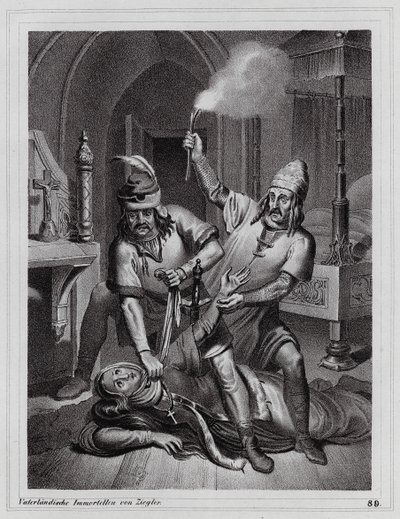 Mord an Ludmila von Böhmen, 921 von Peter Johann Nepomuk Geiger