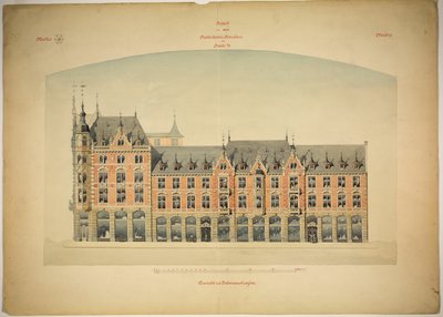Rathskeller Neubau, Halle (Saale), Sachsen-Anhalt, Deutschland, Ansicht von Peter Joseph Weber