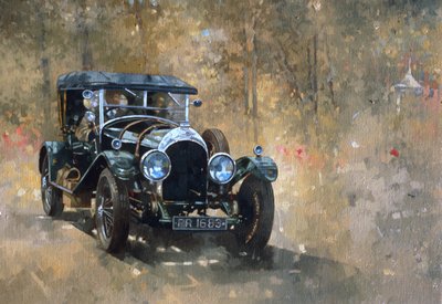 3-Liter-Bentley in Cottesbrooke von Peter Miller