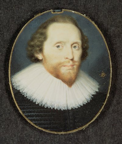 Mann, der William Herbert, 3. Earl of Pembroke, sein soll, ca. 1625 von Peter Oliver